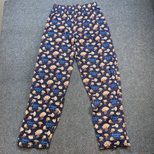 Vintage 2006 Family Guy Pajama Pants Men's L Stewie Griffin All Over Print Logo